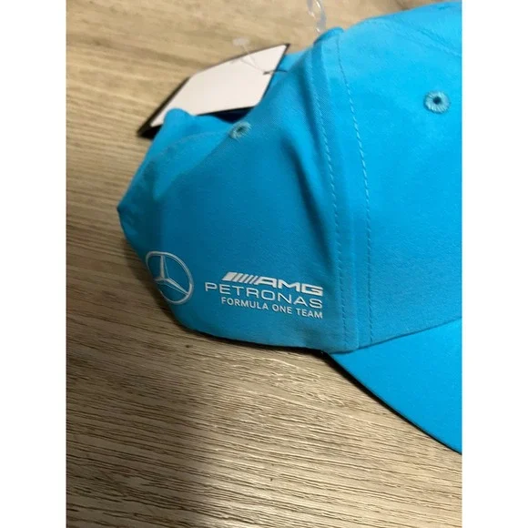 Mercedes AMG Petronas Formula One Team Formula 1 Hat‎ Blue 63 Monster Energy - Picture 3 of 11